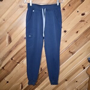 Technical Collection Women Size XS‎  Joggers Scrub Pants Navy Blue